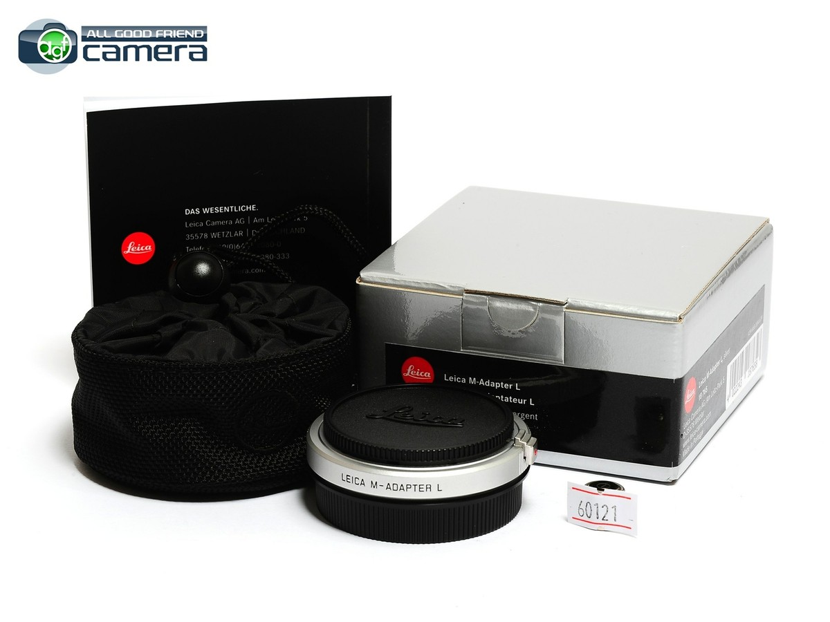 Leica M-Adapter L Silver 18765 for M Lenses on TL/CL/SL2 Leica M-Adapter L Silver 18765 for M Lenses on TL/CL/SL2