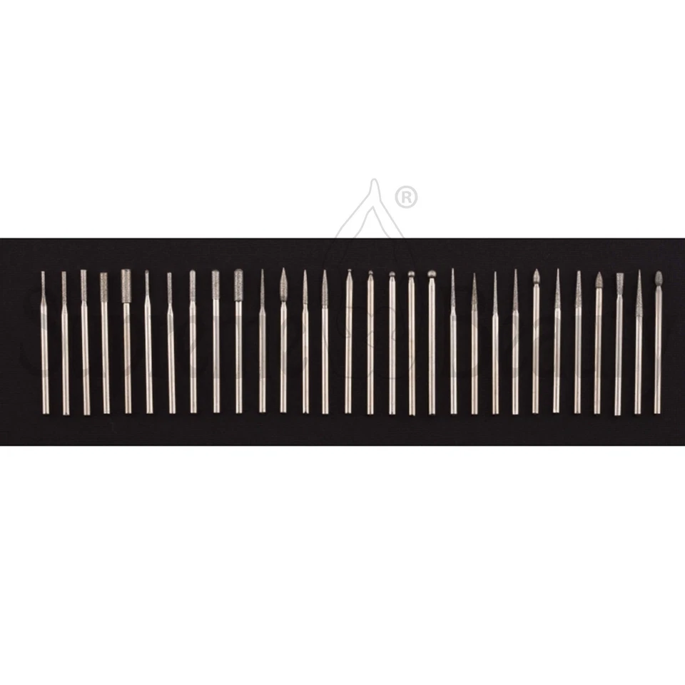 MP HAIR KIT 30 PUNTE DIAMANTATE PER FRESA RICOSTRUZIONE UNGHIE PROFESSIONALE ESTETISTA