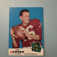 1969 Topps Football Card #20 Len Dawson Kansas City Chiefs NM. Condition **