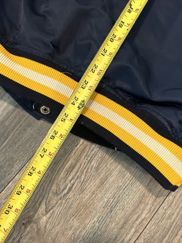 Vintage California Golden Bears Starter Satin Jacket Men’s Xl Nice 80’s - Picture 17 of 18