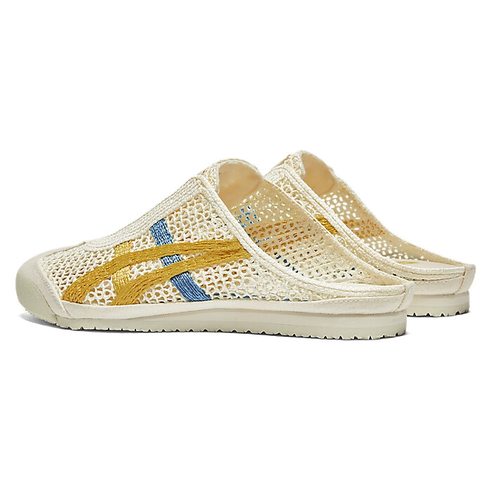 靴 Onitsuka Tiger MEXICO 66 SABOT Onitsuka Tiger MEXICO 66 SABOT Cream / Mustard Mesh Shoes US