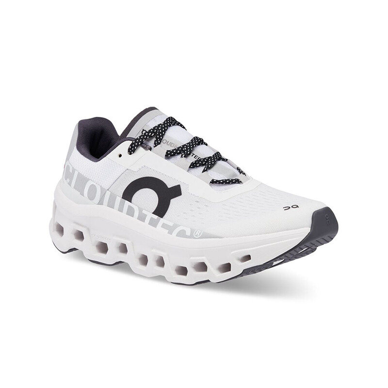 Size 8.5 - Cloudmonster White Black W for sale online | eBay