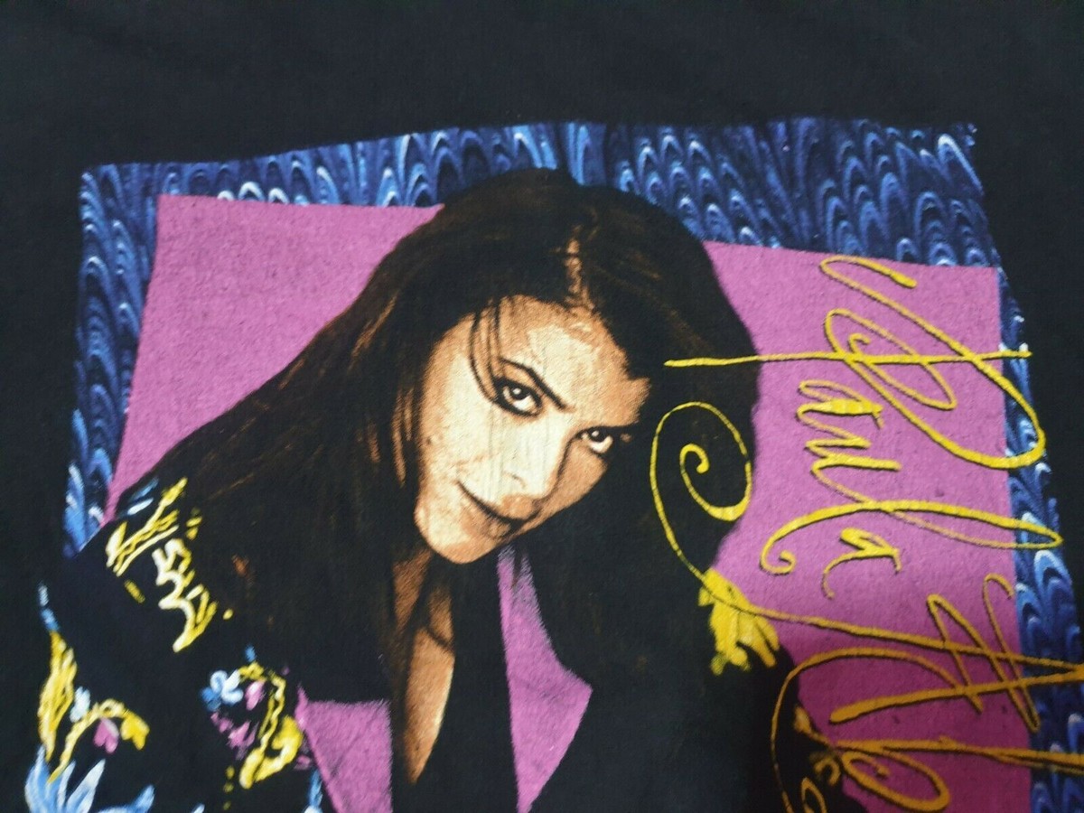 Rare Vintage 99s Paula Abdul SpellBound 1992 tour t shirt size XL