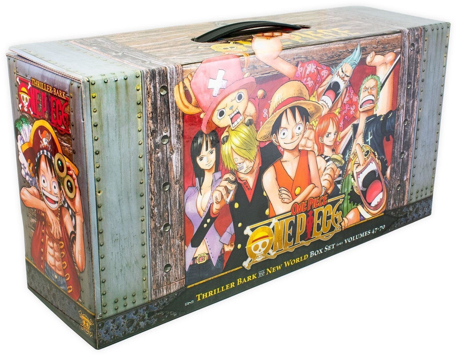 One Piece Box Set 3 (Vol. 47-70) Thriller Bark to New World 23 Books - 14+ - PB