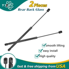 2*Rear Window Glass Lift Supports Shocks Struts For 2000-2006 Cadillac Escalade