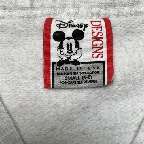 VTG Goofy Cotton Gray Grandpa Sweater Made Exclusively For Disney Parks Size S - Picture 4 of 5