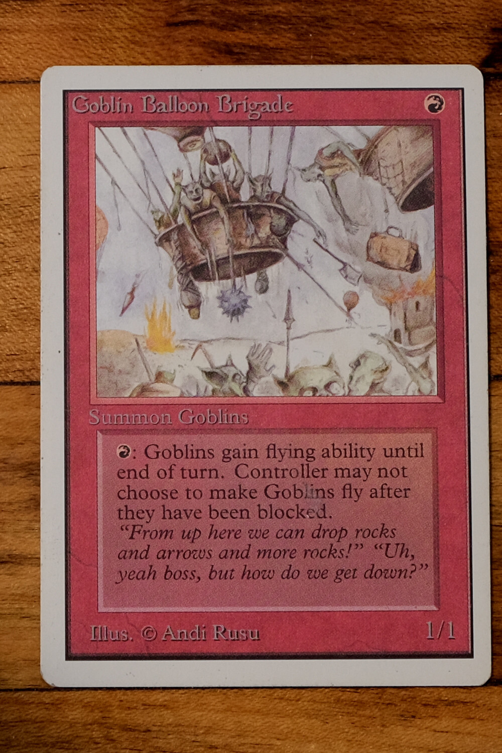 Goblin Balloon Brigade Unlimited Edition - MTG