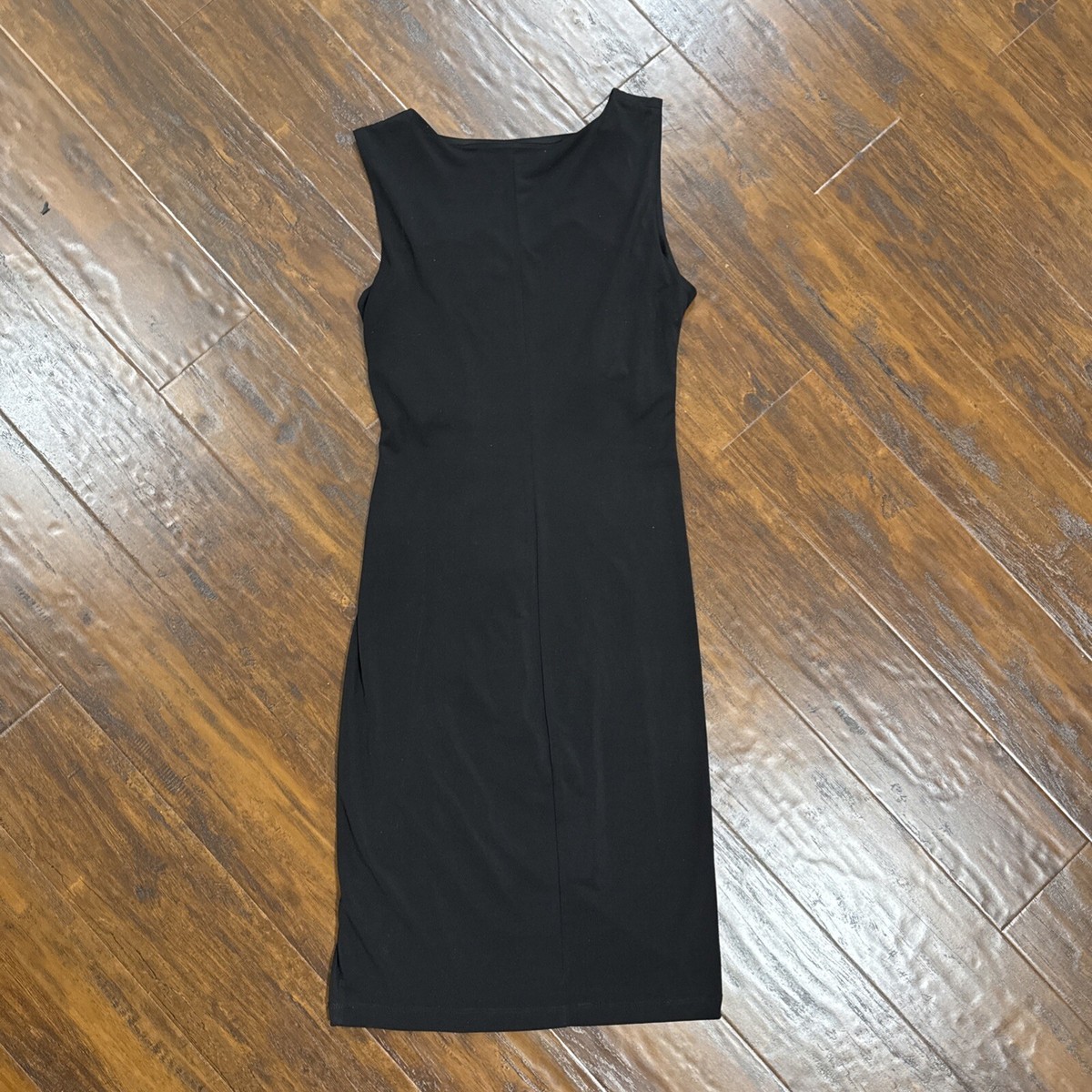 En Focus Studio Womens Black Purple Ruffle Accent Stretch Cocktail Dress  Size 4 | eBay
