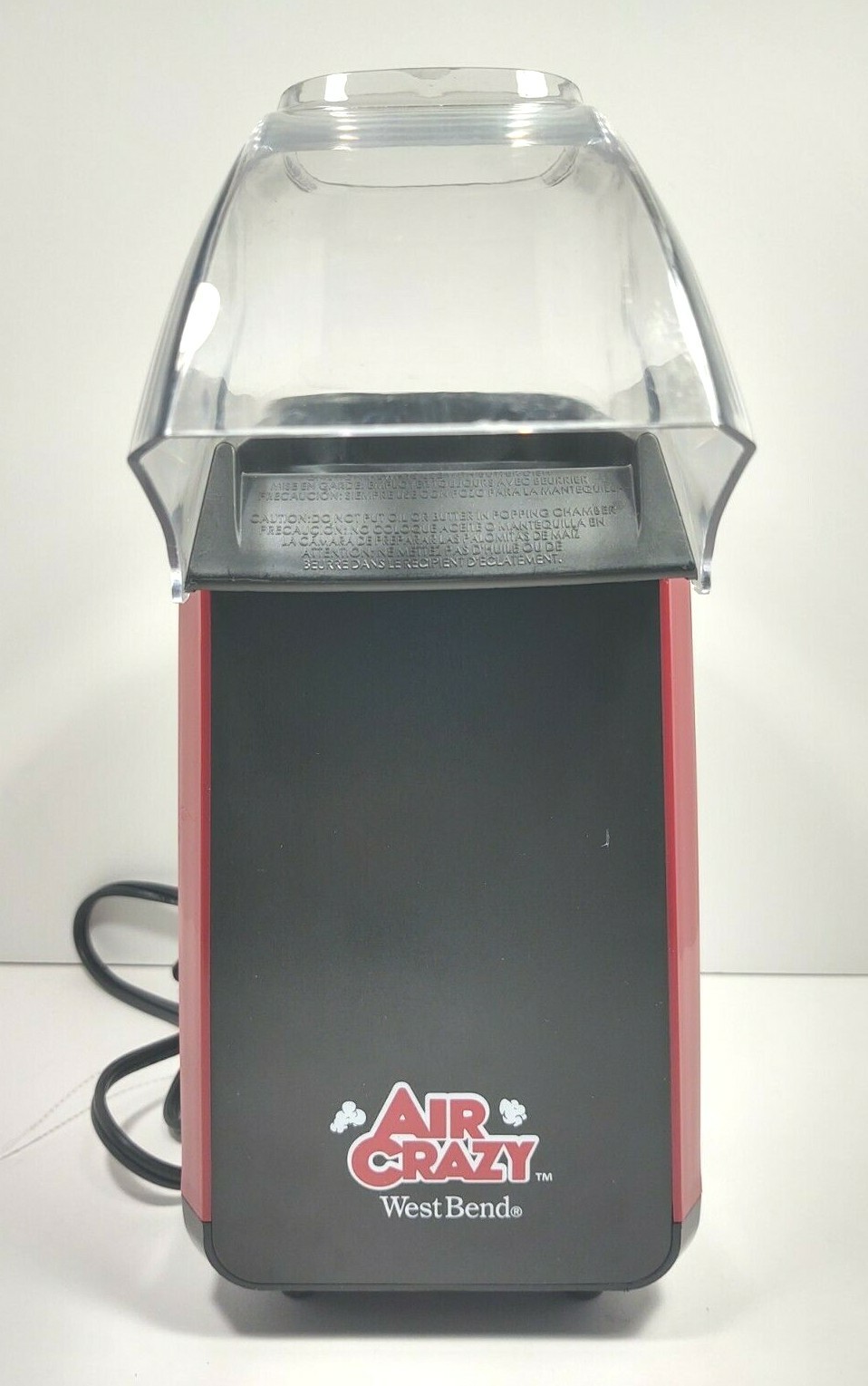 West Bend Air Crazy Air Popcorn Maker/Coffee Bean Roaster - Model 82418R Tested.