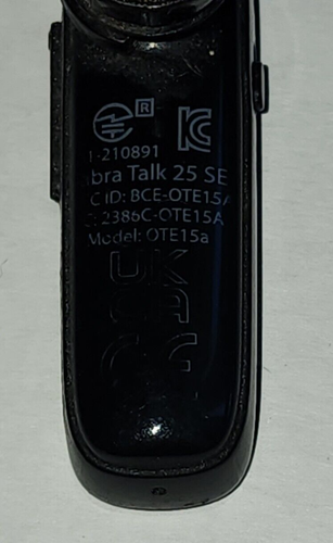 JABRA TALK 25 SE BLUETOOTH MANOS LIBRES - AURICULAR - NEGRO - Imagen 3 de 6