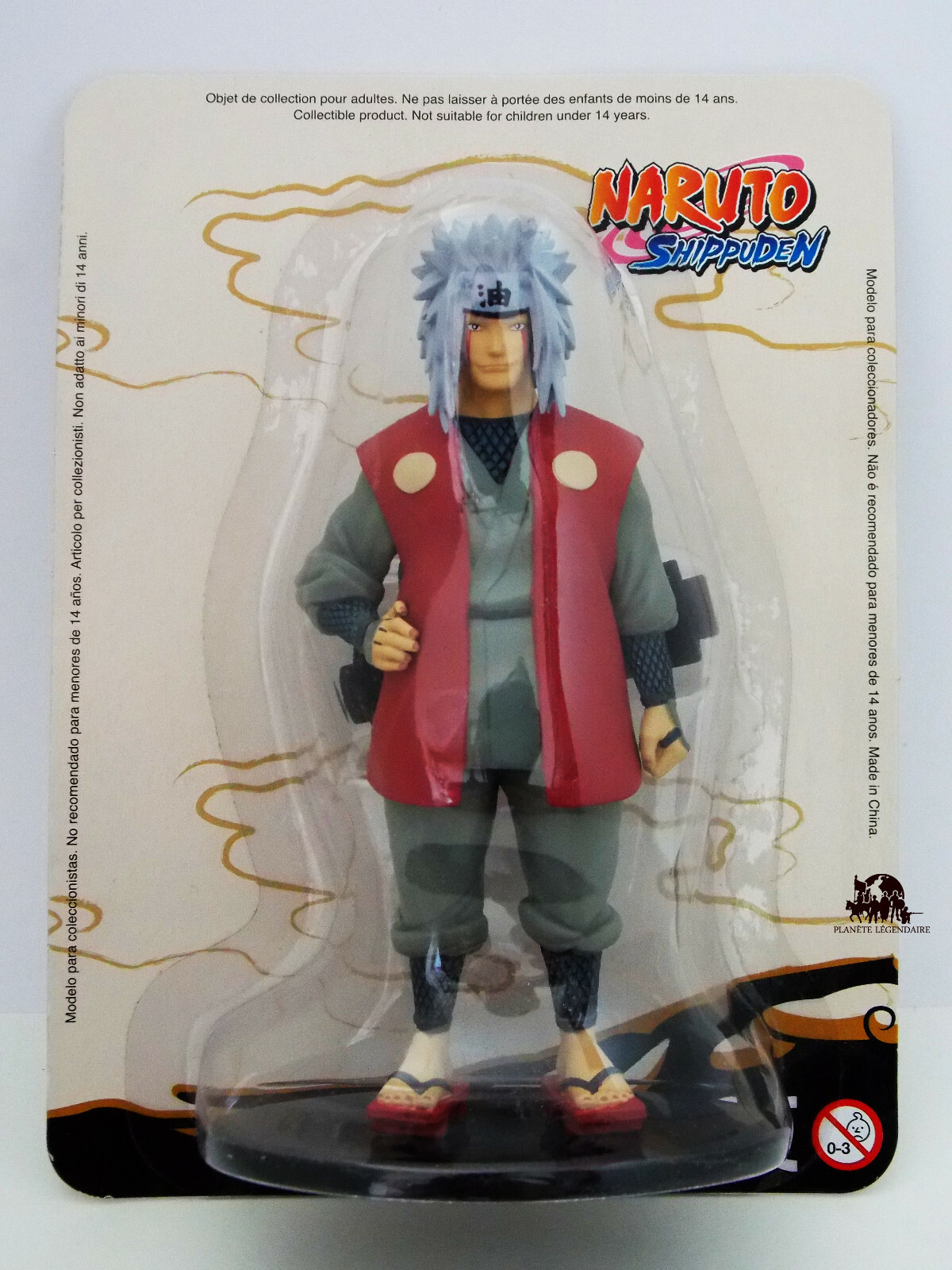 Figurine Jiraiya Altaya collection Naruto Shippuden statuette manga neuve peinte