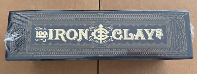 Roxley Iron Clays 100 Board Game Counters Premium Chips New