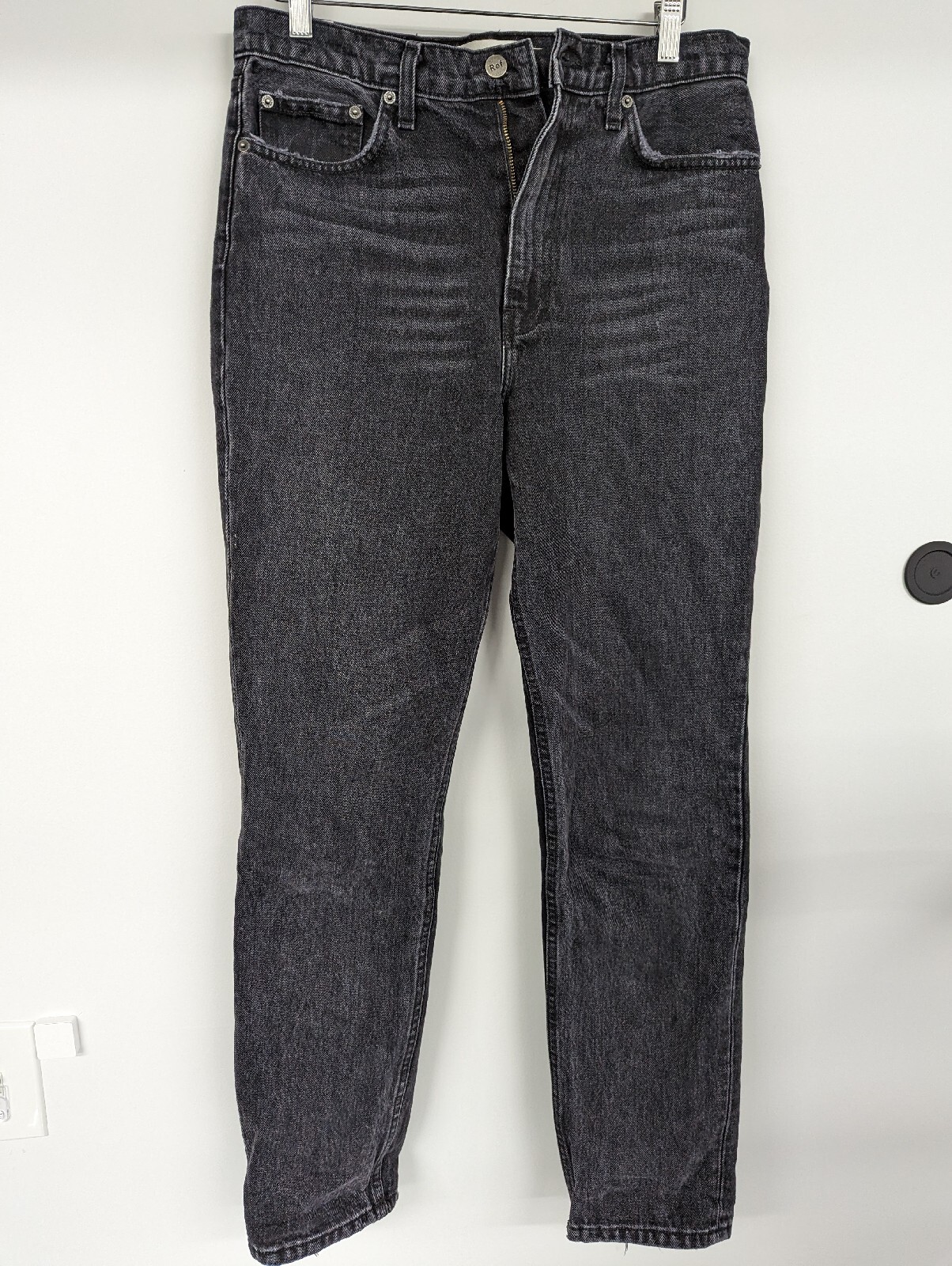 Reformation Gray Denim Jeans Size 29 Julia High Cigarette Pacific