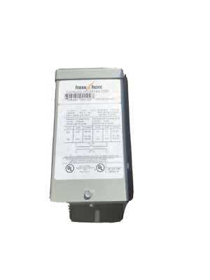 Federal Pacific .1 KVA Transformer SB16N1F outdoor 3R 120/240 16/32 single phase