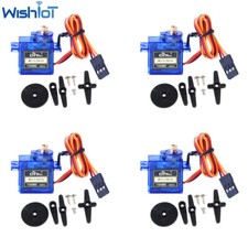 4PCS Micro Digital Servo Motor Metal Gear Angle Control 90° 270° 360° 4.8-6.0V