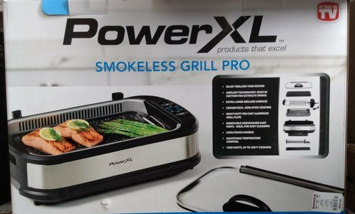 powerxl smokeless grill electric griddle
