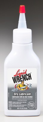 DRiP to DRY Lube POWDER LUBRICANT Cerflon PTFE Lubricant LIQUID WRENCH L504