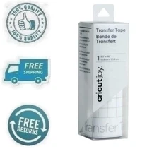 New White Transfer Tape 5.5" x 48" Roll Standard Grip For Vinyl Adhesive Decals