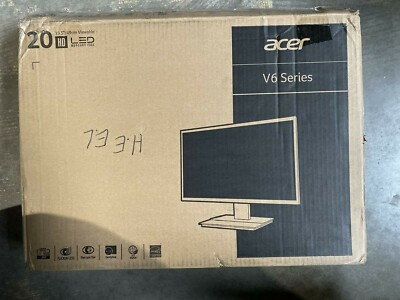 ACER, 20'' V206HQL Abmd 19.5'' V .27 1600x900 60Hz LCD Black