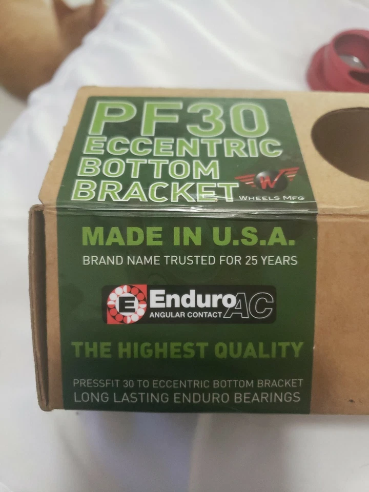 Enduro Bearings TorqTite PF30 to 24mm A/C Ceramic Bearing Bottom Bracket - Image 3 of 4