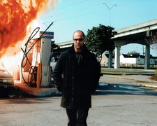 Jason Statham signed Autogramm 10x8 Foto + COA The Mechanic Schauspieler