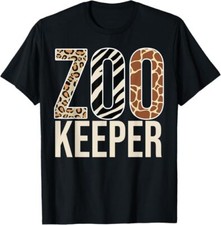 Zookeeper Animals Zoo Wildlife Lover Safari Savanna Costume T-Shirt