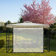 Telo Impermeabile Trasparente 2x2m | Con Occhielli E Corde | Per Esterno | Protezione Da Pioggia E Vento - Foto 4