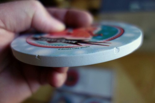 Thirstystone Coaster Stories "Bunco!" Set of four coasters ~See Pictures / Cool! - Picture 7 of 7