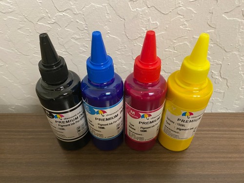 Pigment Refill Ink Bottles for Brother MFC J5520DW J5620DW J5720DW J460DW J480DW - Picture 1 of 2