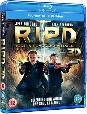 R.I.P.D. (2013) RIPD 3D + 2D Blu-Ray BRAND NEW (USA Compatible)