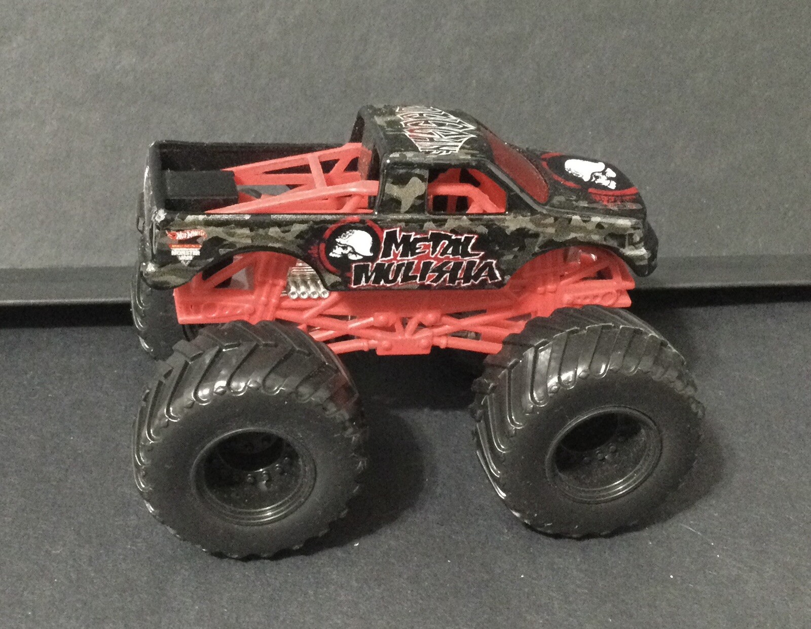 Metal Mulisha - Black Rims - Hot Wheels Monster Jam - 1:64 - Loose | eBay