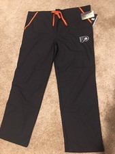 Philadelphia Flyers NHL Unisex Scrubs Bottom/Pants, Size XLarge, New With Tags