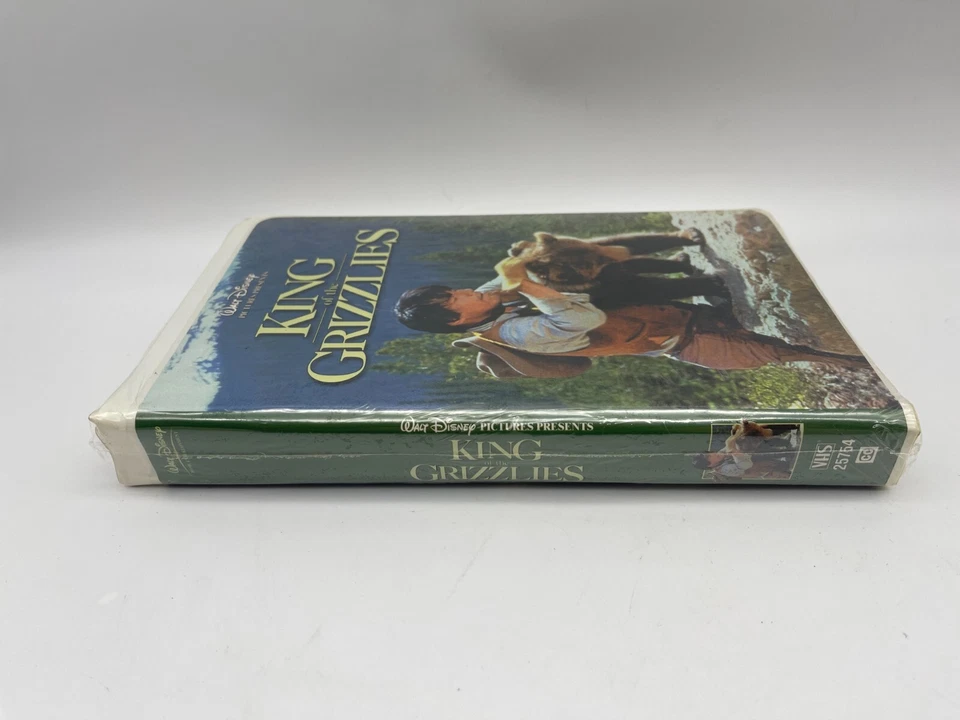 Disney King of the Grizzlies (VHS)  John Yesno New Sealed Clamshell Foto 3 de 3