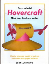 12&rdquo; card HOVERCRAFT FUN MODEL KIT NEW book make your own build toy working hover