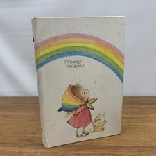 VTG Hallmark 1973 Memory Makers Rainbow Bunny Photo Album Pride 1970s Kid EUC