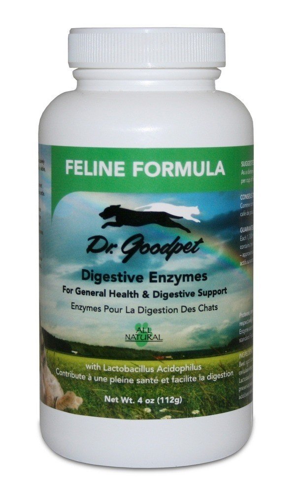 Goodpet Feline Enzyme, порошок, 4 унции