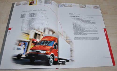 Camión furgoneta Iveco Daily HPI comunicado de prensa folleto folleto folleto DE - Imagen 4 de 12