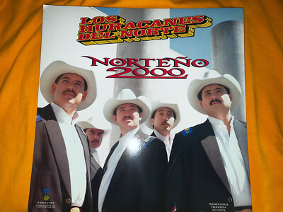 Los Huracanes Del Norte Norteño 2000 Poster Rare read Description Pls