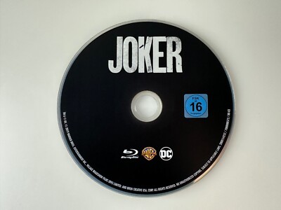 Blu Ray Joker mit Joaquin Phoenix und Robert De Niro nur Disc Warner Brothers