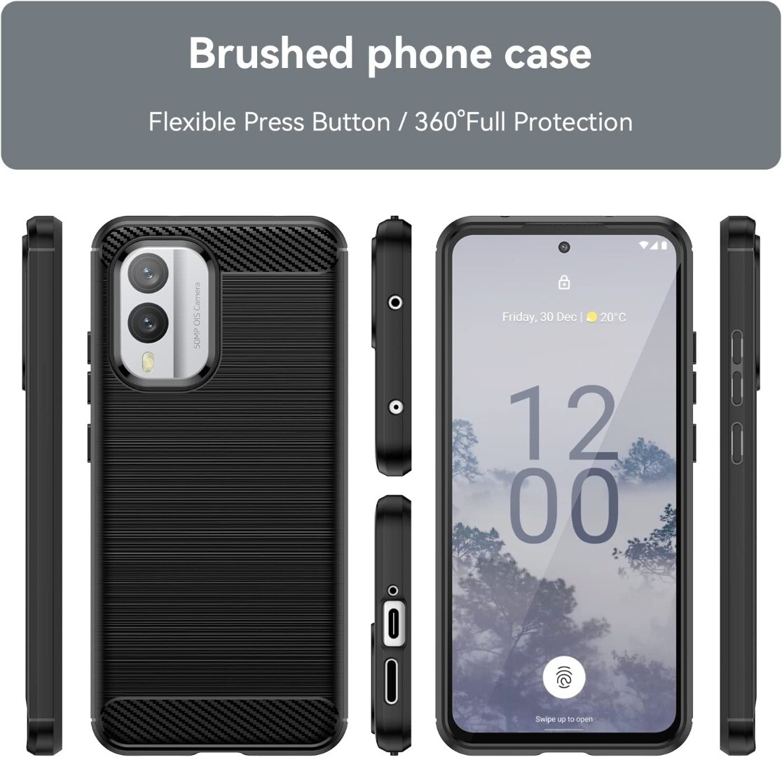 Coque Anti-choc Nokia X30 5G - TPU Transparent - Protection Rigide Mtb More Energy