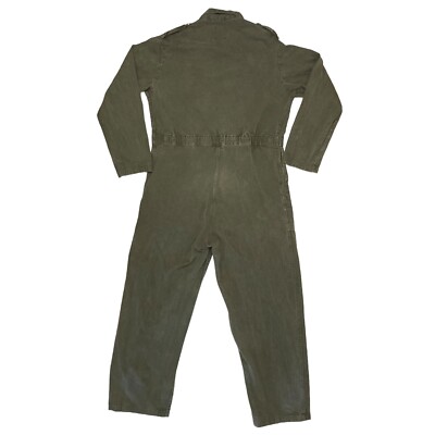Vintage Dutch Military KL H.v. Puijenbroek Olive Cotton Vintage Dutch Military KL H.v. Puijenbroek Olive Cotton
