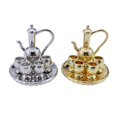 Pretend Kitchen Vintage Miniature Tea Sets Kids Kitchen Play Set