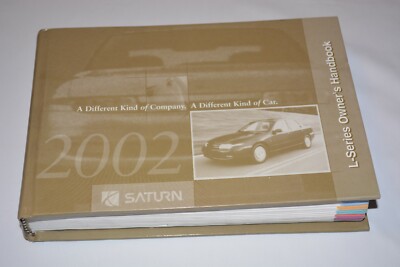 2002 SATURN L-SERIES OWNERS MANUAL GUIDE BOOK OEM | eBay