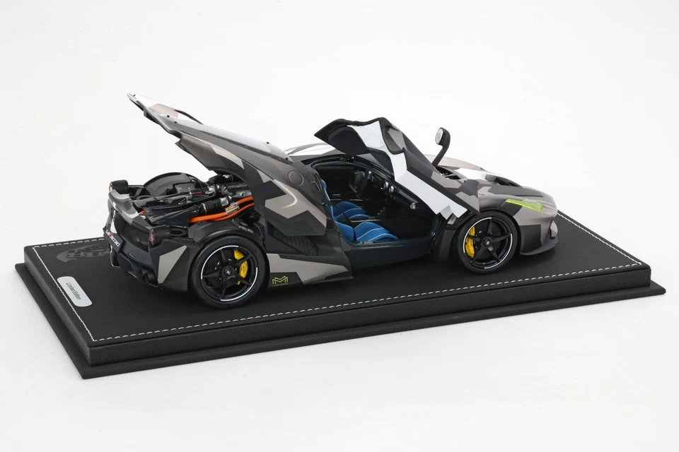 Pedido anticipado BBR Ferrari LaFerrari camuflaje totalmente abierto Diecas - Limitado 140 piezas 1/18 Foto 3 de 4