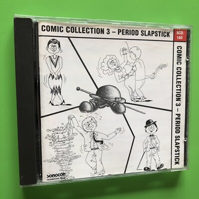 COMIC COLLECTION 3 PERIOD SLAPSTICK Jazz Dance Comedy CD Humorous Music Variety
