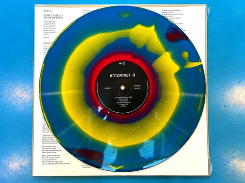 PAUL McCARTNEY  McCartney III - 3x3 Store Only Multicoloured Vinyl LP! Beatles