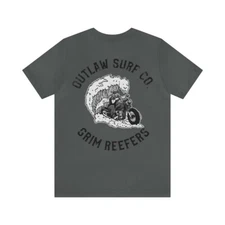 Outlaw Surf Full Cut Grim Reefers T-Shirt