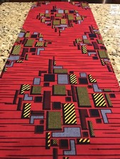 Veritable High Target Wax Prints. Handmade, 100 Cotton, African, 6yds.