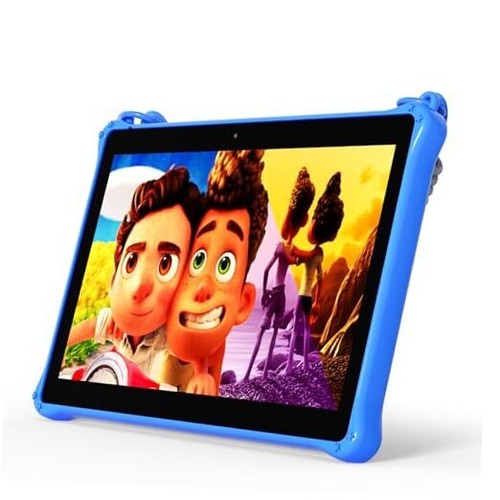 10 Zoll Kinder Tablet Android 13 Tablet mit Schlüsselband 64GB, Quad-Core, HD Blau
