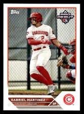 2023 Topps Pro Debut #PD-120 Gabriel Martinez Card Vancouver Canadians